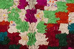 Koberec Berbere Marocký Boucherouite 245 x 135 cm