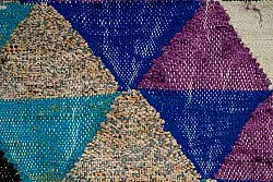 Koberec Berbere Marocký Boucherouite 130 x 250 cm