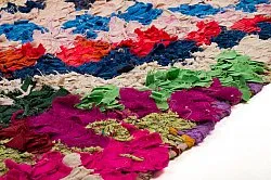 Koberec Berbere Marocký Boucherouite 245 x 135 cm