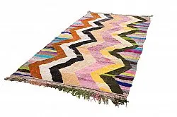 Koberec Berbere Marocký Boucherouite 145 x 290 cm