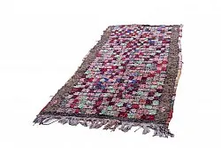 Marockansk Boucherouite-matta 285 x 125 cm