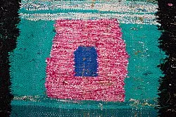 Koberec Berbere Marocký Boucherouite 140 x 225 cm