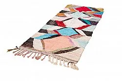 Marocký Berberský koberec Boucherouite 370 x 190 cm