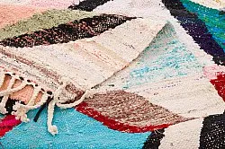 Marocký Berberský koberec Boucherouite 370 x 190 cm