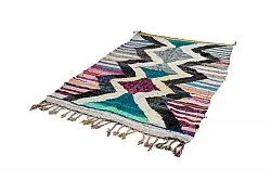 Koberec Berbere Marocký Boucherouite 140 x 220 cm