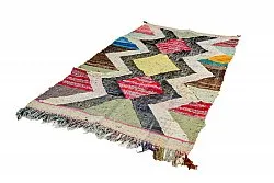 Koberec Berbere Marocký Boucherouite 135 x 230 cm