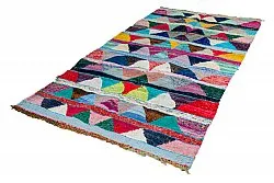 Koberec Berbere Marocký Boucherouite 135 x 265 cm