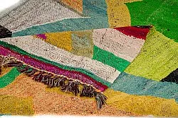 Koberec Berbere Marocký Boucherouite 125 x 230 cm