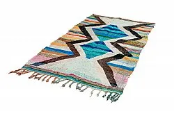 Koberec Berbere Marocký Boucherouite 135 x 235 cm