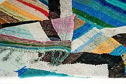 Koberec Berbere Marocký Boucherouite 135 x 235 cm