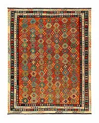 Orientálny kilimový koberec 384 x 301 cm