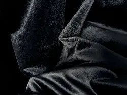 Záclony - Záclona z velúru Marlyn (čierna)