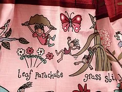 Záclona - Pink Friends (ružová)