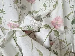 Záclony - Bavlnená záclona - Sweetie (ružová)