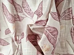 Záclony - Bavlnená záclona - Morris (fialová)