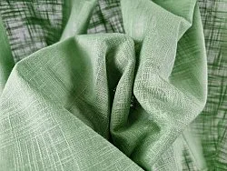 Záclony - Bavlnená záclona - Lollo (zelená)