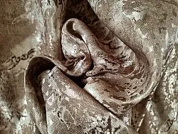 Záclona - Cleo (hnedá)