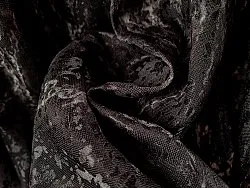 Záclona - Cleo (čierna)