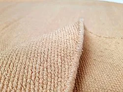 Kruhový bavlnený koberec - Billie (béžový)