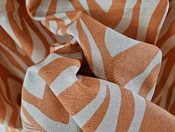 Záclony - Záclona z bavlny Laura (oranžová)