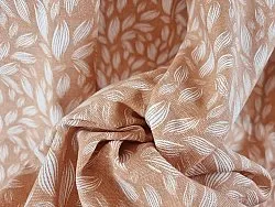 Záclony - Bavlnená záclona Satu (ružová)