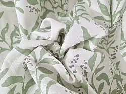 Záclony - Bavlnená záclona Katri (zelená)