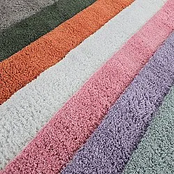 Ryamattor - Combarro Solid Cotton Shaggy (ljusorange)