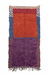Marockansk Boucherouite-matta 240 x 130 cm