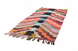 Koberec Berbere Marocký Boucherouite 125 x 250 cm