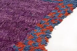 Marockansk Boucherouite-matta 240 x 130 cm