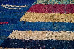 Koberec Berbere Marocký Boucherouite 135 x 230 cm