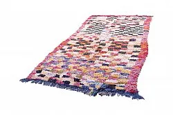 Marockansk Boucherouite-matta 280 x 145 cm