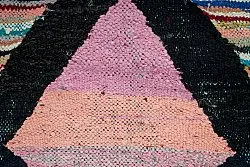 Koberec Berbere Marocký Boucherouite 140 x 255 cm