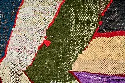 Koberec Berbere Marocký Boucherouite 140 x 250 cm