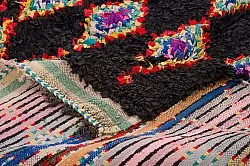 Marocký berberský koberec Boucherouite 130 x 270 cm