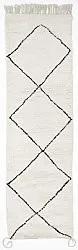 Kelimmatta Marockansk Beni Ourain 320 x 95 cm