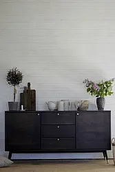 TV-bänk/Byrå - Prime (valnöt/mässing)