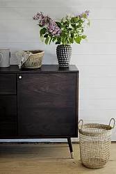 TV-bänk/Byrå - Prime (valnöt/mässing)