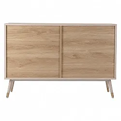 Byrå - Prime - 6 lådor (vit ek)