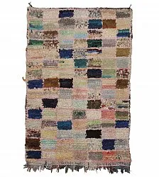 Marockansk Boucherouite-matta 170 x 115 cm