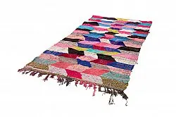 Koberec Berbere Marocký Boucherouite 150 x 305 cm