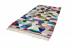 Koberec Berbere Marocký Boucherouite 150 x 305 cm