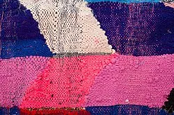 Koberec Berbere Marocký Boucherouite 150 x 305 cm