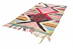 Koberec Berbere Marocký Boucherouite 135 x 245 cm