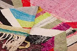 Koberec Berbere Marocký Boucherouite 135 x 245 cm