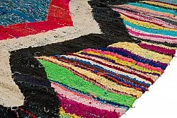 Koberec Berbere Marocký Boucherouite 125 x 265 cm