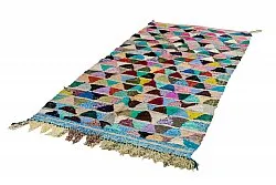 Koberec Berbere Marocký Boucherouite 125 x 255 cm