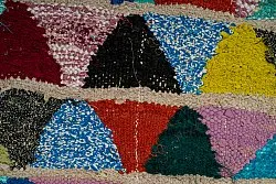 Koberec Berbere Marocký Boucherouite 125 x 255 cm