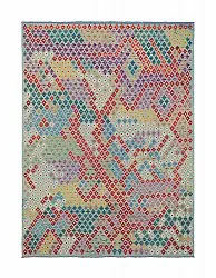 Orientálny Koberec - Vegi Kelim Hand Woven - 211 x 288 cm