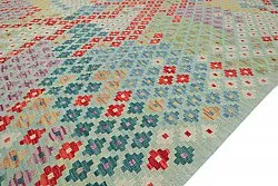 Orientálny Koberec - Vegi Kelim Hand Woven - 211 x 288 cm